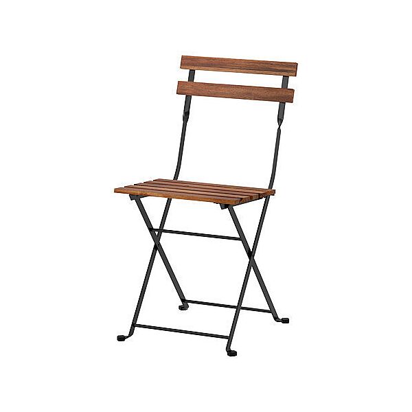 Садовий стілець IKEA TARNO складаний сталь морилка 900.954.28