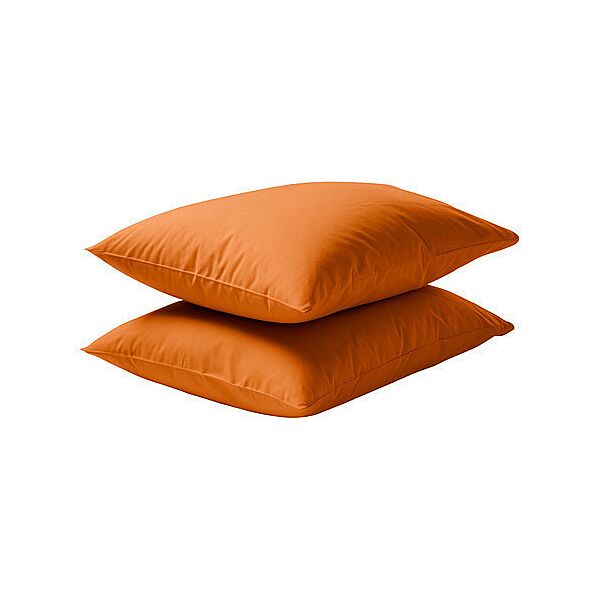 Наволочка на подушку IKEA DVALA 2 шт оранжева 302.896.36