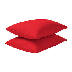 Наволочка на подушку IKEA DVALA 2 шт червоний 801.499.69