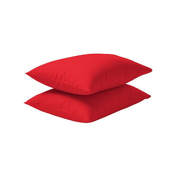 Наволочка на подушку IKEA DVALA 2 шт червоний 801.499.69