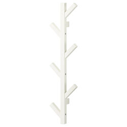 Вішалка IKEA TJUSIG дерево білий 78 см 602.917.08