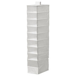Модуль для зберігання з 9 відділеннями IKEA SKUBB білий 22x34x120 см 101.855.88