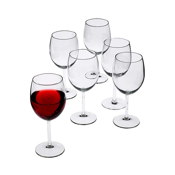 Набір келихів для вина IKEA SVALKA 6 шт 300 мл скляні 300.151.23