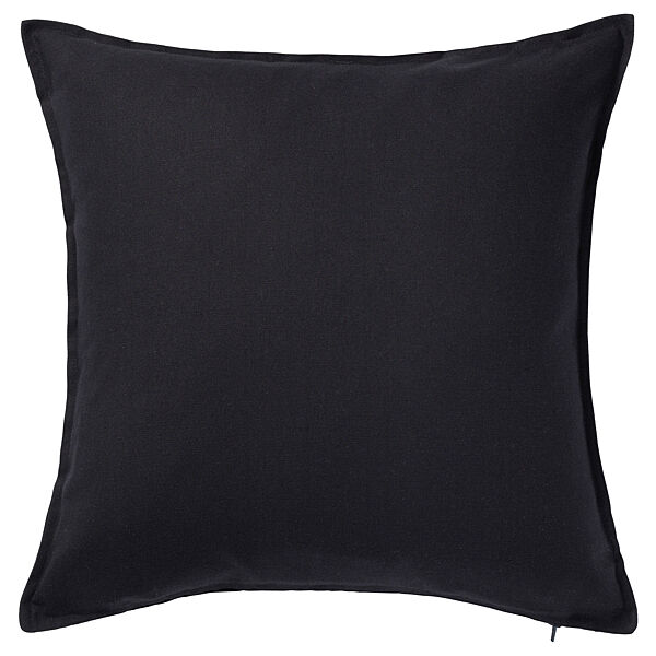 Наволочка на подушку IKEA GURLI чорний 50x50 см 802.811.38