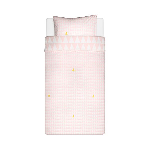 Комплект постільної білизни IKEA STILLSAMT світло-рожевий 150x200/50x60 см 203.586.68