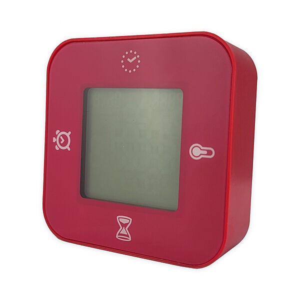 Годинник/термометр/будильник/таймер IKEA LTTORP червоний 902.517.582