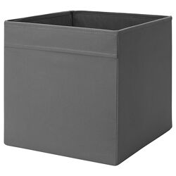 Коробка IKEA DRNA 33x38x33 см темно-сіра 104.439.74