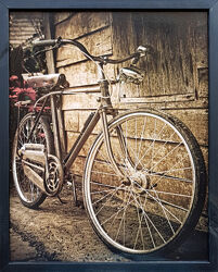 Фотокартина в дерев&acuteяній рамі Bicycle 1 40х50 см POS-4050-028