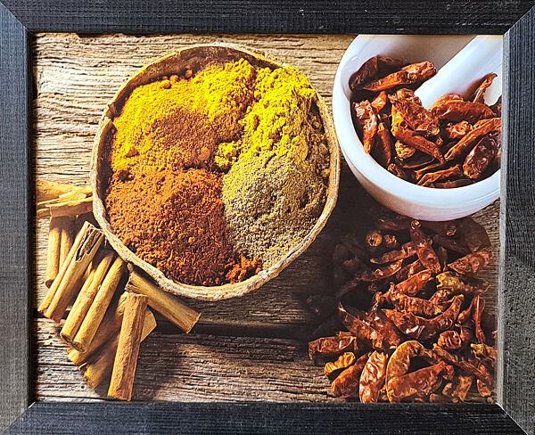 Фотокартина в дерев&acuteяній рамі Spices 6 20х25 см POS-2025-072
