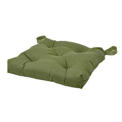 Подушка на стілець IKEA MALINDA темно-зелений 40 см 505.510.61