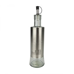 Пляшка з дозатором сріблястий 0.35 л Уцін-056