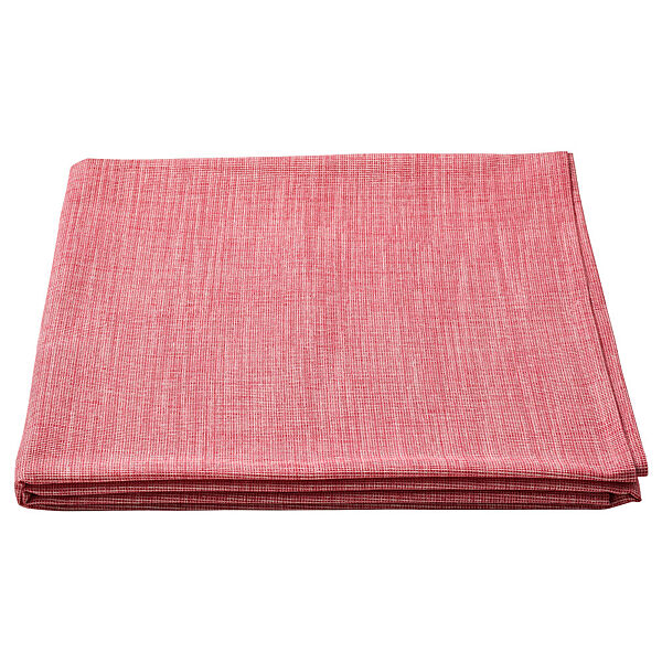Скатертина IKEA SVARTSENAP 145х240 см рожево-червоний 505.459.37