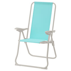 Крісло з регульованою спинкою IKEA HAMO бірюзовий 303.895.13