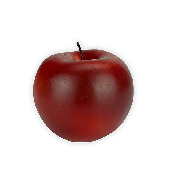 Штучне яблуко темно-червоне з пінопласту  7.56 см OD-1040