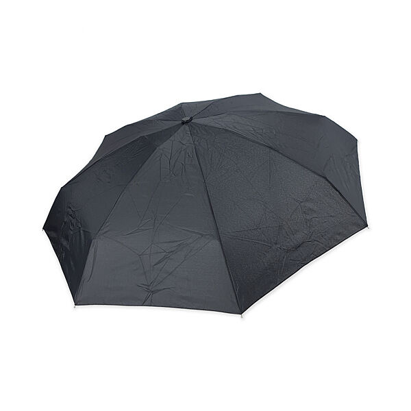 Кишенькова парасолька чорна механічна 8 спиць OD-1180