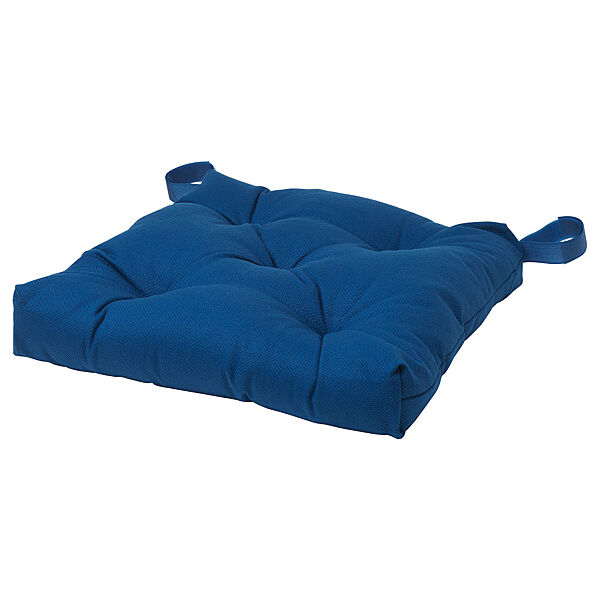 Подушка на стілець IKEA MALINDA синій 40 см 405.221.92