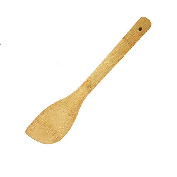 Лопатка кухонна округлена 30 см бамбукова H-125284