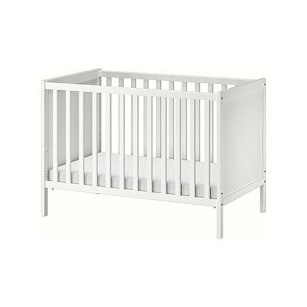 Ліжко для немовлят IKEA SUNDVIK біле 002.485.67