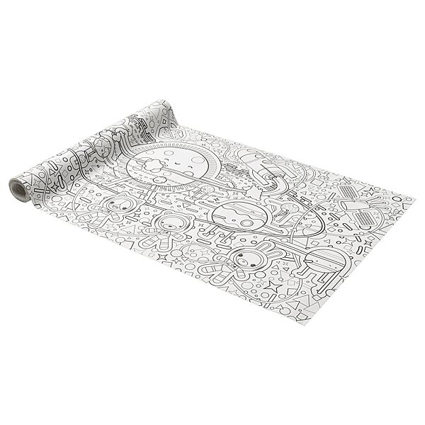 Папір-розфарбовка в рулоні IKEA AFTONSPARV 10 м космос 105.564.66