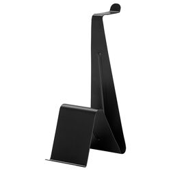 Підставка для навушників і планшета ІКЕА MJLIGHET 28 см чорна 004.342.77