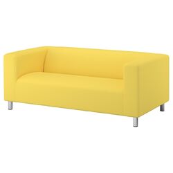 Чохол на 2-х місний диван IKEA KLIPPAN жовтий 803.549.74