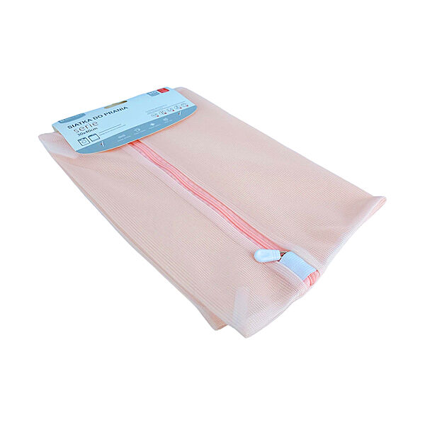 Мішок сітка для прання на блискавці 2939 см рожевий H-2665952