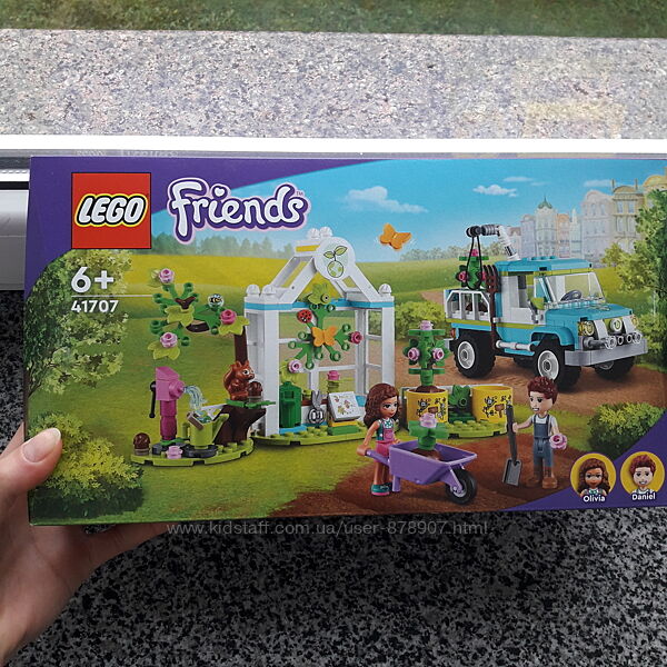 Конструктор LEGO Friends Автомобіль для саджання дерев 41707  Лего