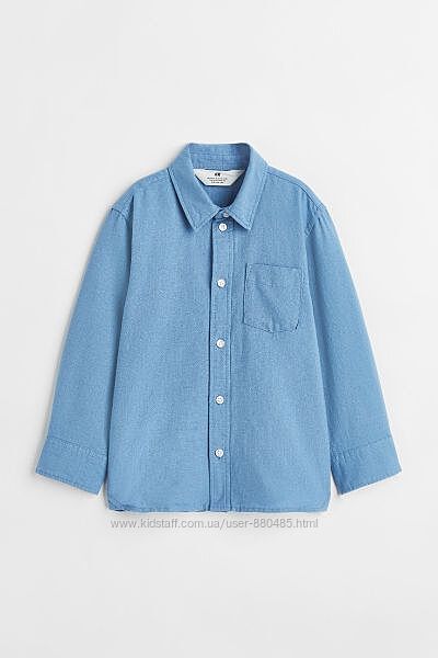 Стильна котонова сорочка для хлопчика H&M
