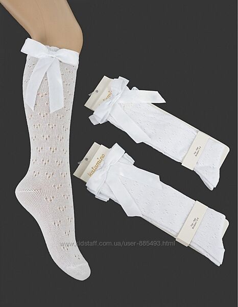 Ажурні святкові гольфики на ніжки підколінки