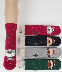 Махрові шкарпетки для дівчаток зимові носочки