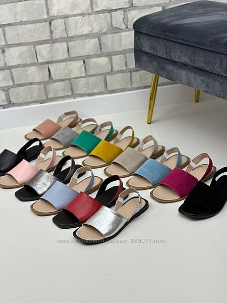 Босоніжки мінорки різні кольори