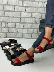 Босоножки сандалии женские без каблука 