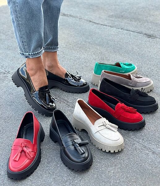 Жіночі туфлі лофери 36-41