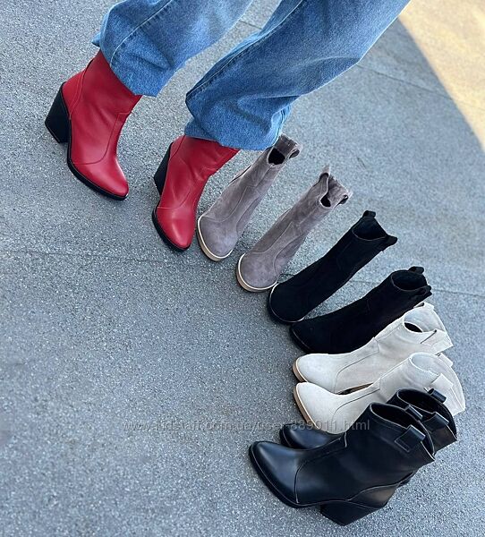 Чоботи Козаки жіночі демісезонні 36-41