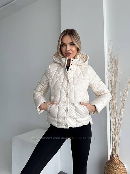 Куртка жіноча демісезонна стьобана 42-52