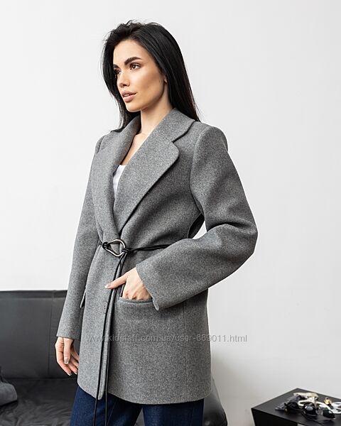 Пальто-піджак кашемірове коротке Різні кольори