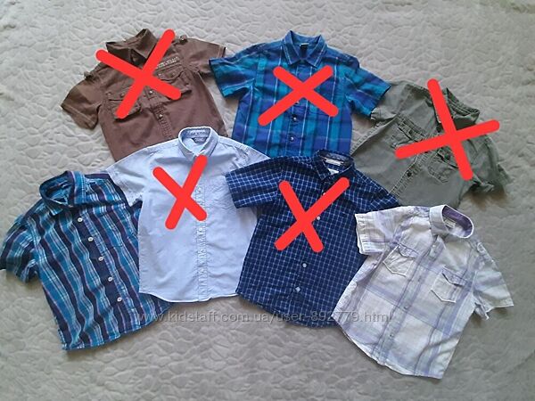 Розвантажую дитячу шафу. Фірмові сорочки