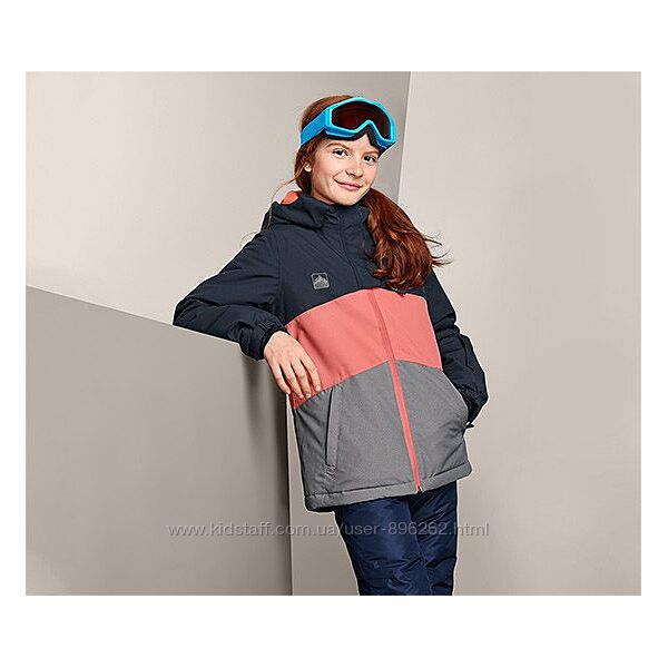 Шикарная лыжная детская куртка, курточка для девочки от тсм tchibo чибо