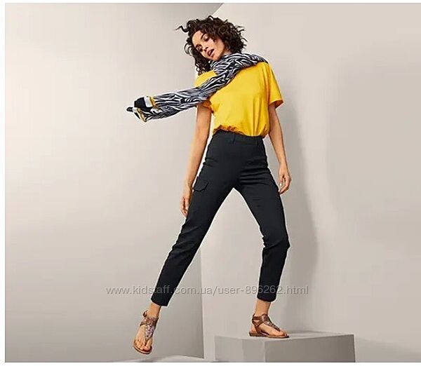 Стильні зручні жіночі брюки, штани карго від tchibo Чібо, Німеччина, L-2XL