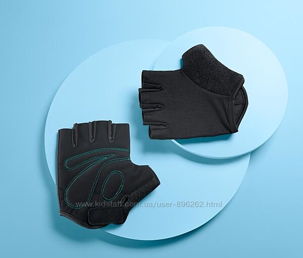 Якісні зручні спортивні велосипедні перчатки, рукавички від tcm tchibo Чібо