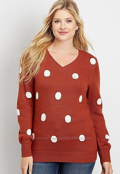 Шикарний теплий жіночий светр, пуловер від Maurices США, S-3XL