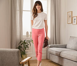 Стильні зручні жіночі стрейчеві брюки, штани довжиною 7/8 від Tchibo, L-4XL