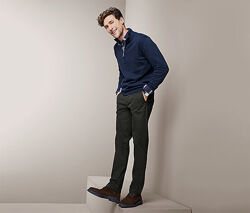 Стильні якісні чоловічі штани, брюки Chino, органічна бавовна від Tchibo, XL