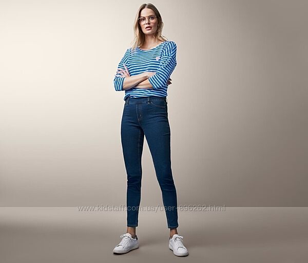Стильні зручні жіночі джинси, джегінси від Tchibo Чібо, Німеччина, укр 58-60