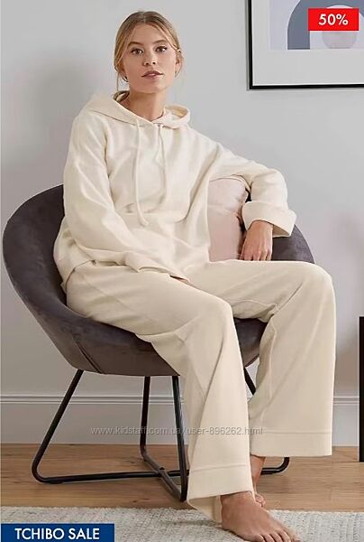 Розкішні теплі жіночі флісові лаунж штани, брюки від tcm tchibo Чібо, M-XL