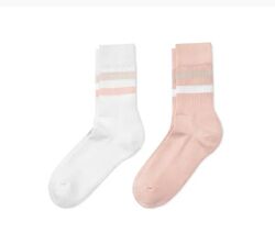 2 пари Розкішні високі шкарпетки, носки з махровою стопою від Tchibo, 39-42