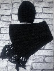 Комплект жіночий демісезонний шапка та шарф від Accesoires Takko Fashion