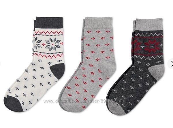 3 шт Якісні зручні жіночі бавовняні шкарпетки, носки від Tchibo Чібо, 39-42