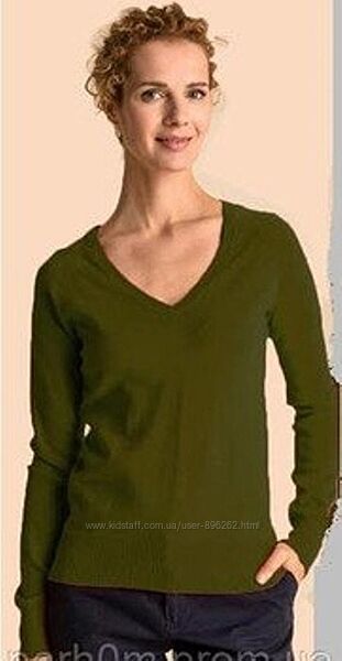 Зручний стильний жіночий бавовняний пуловер, кофта від Colours of the world