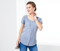 Зручна ніжна жіноча бавовняна блузка, сорочка від tcm tchibo Чібо, XS-XL